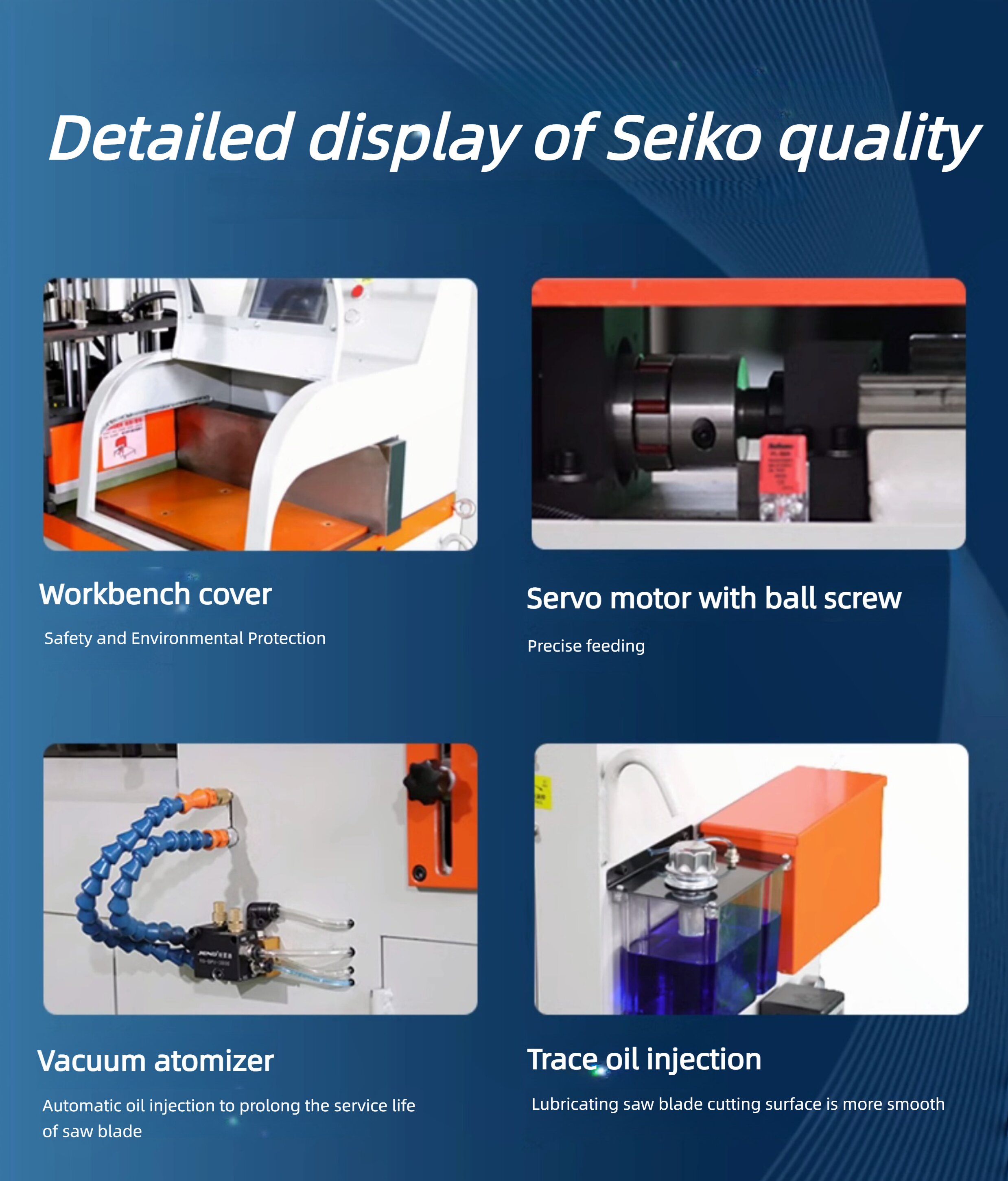 GEYU Factory direct sales high-precision fully automatic aluminum cutting machine for industrial profiles