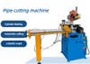  Hydraulic Pipe Cutting Tool Semi-automatic Circular Saw Cutting Machine Cnc Pipe Cutting Machine Portable