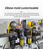 Three-dimensional Pipe Bending Machine Stainless Steel 38CNC Hydraulic Iron Pipe Semi-automatic Double-head Bending Machine