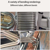 SB-38NC Economic Manual Rectangle Pipe Bending Iron Chair Pipe Bender Making Machine Bend Pipes for Sale