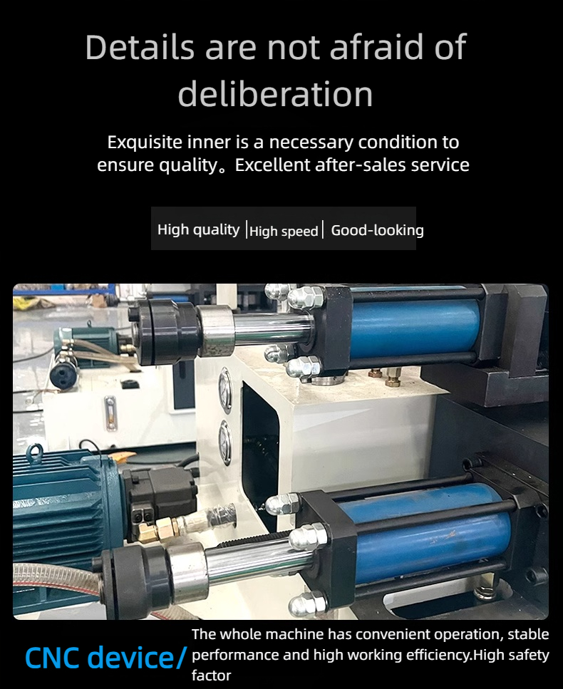 Tube End Forming Machine Sealing Machine With Auto Loading System Steel Pipe End Forming Machines