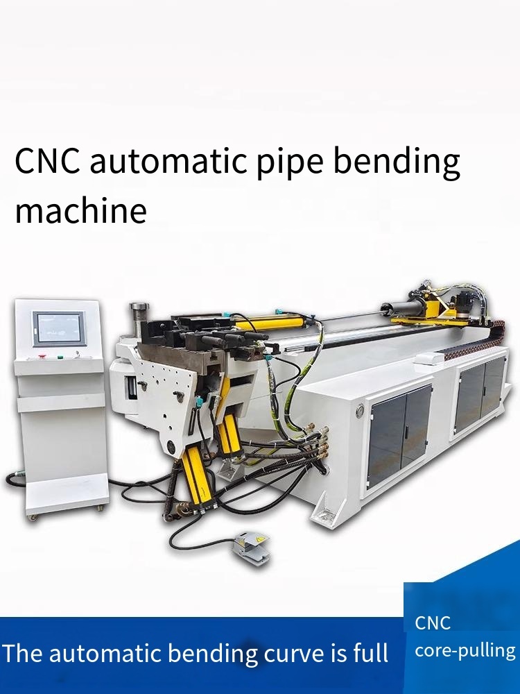 Manufacture Sells 38CNC Pipe And Tube Bending Machine Hydraulic Semi-automatic Mandrel Pipe Bending Machine