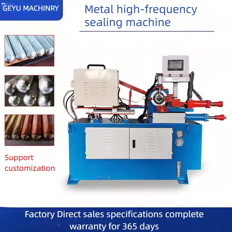 Tube End Forming Machine Sealing Machine With Auto Loading System Steel Pipe End Forming Machines