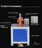 GEYU 455Q semi-automatic aluminum cutting machine with cutting angle of 45 degrees and 90 degrees is suitable for mass processing