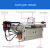 Manufacture Sells 38CNC Pipe And Tube Bending Machine Hydraulic Semi-automatic Mandrel Pipe Bending Machine