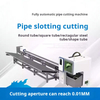 Fully automatic laser pipe cutting machine pipe grooving and cutting with high precision and no burrs