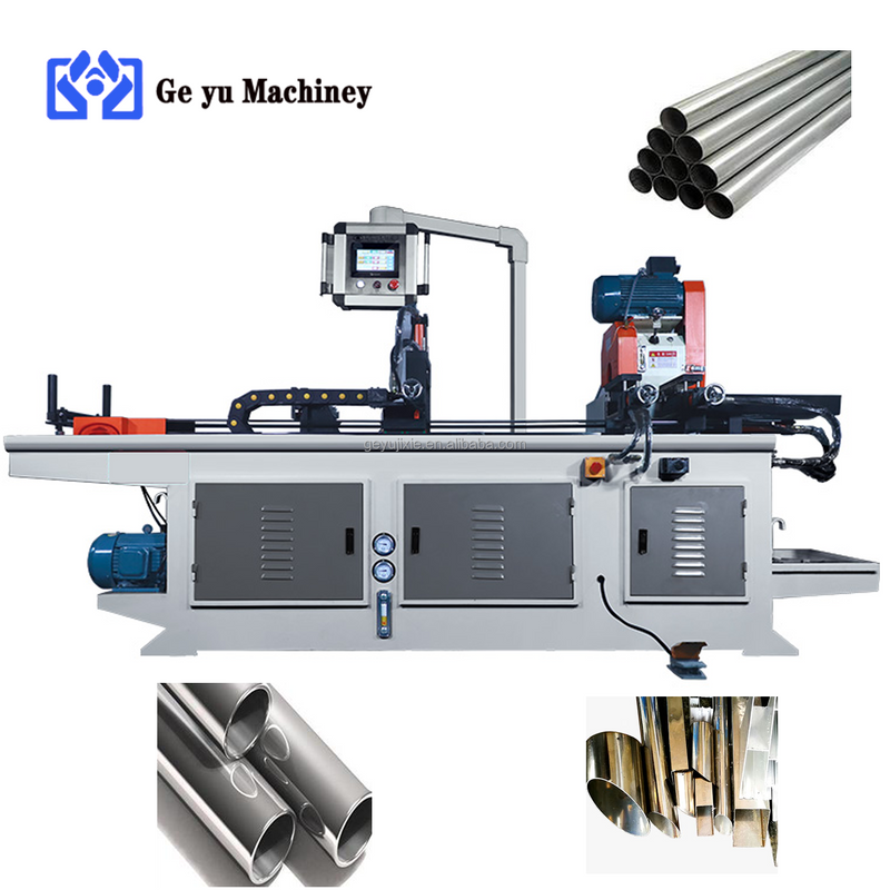 hollow square pipe cutting machine servo cnc pipe profile cutting machine with high feeding precision pipe cutting machine 122