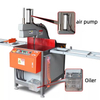 GEYU 455Q semi-automatic aluminum cutting machine with cutting angle of 45 degrees and 90 degrees is suitable for mass processing