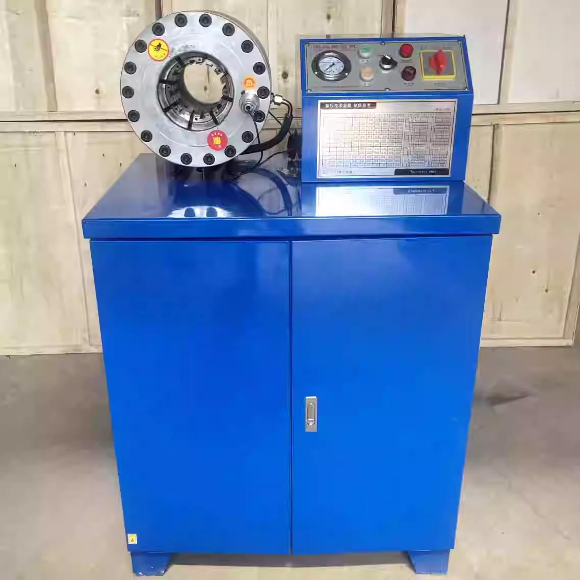 Tube Shrinking Machine Round Pipe Tube End Swaged Square Forming Swaging Squaring Machine Fully Automatic Tube Shrinking Machine