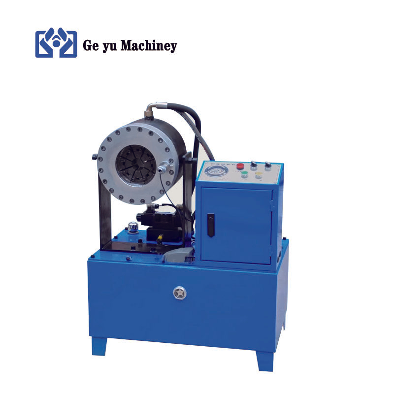 Tube Shrinking Machine Round Pipe Tube End Swaged Square Forming Swaging Squaring Machine Fully Automatic Tube Shrinking Machine